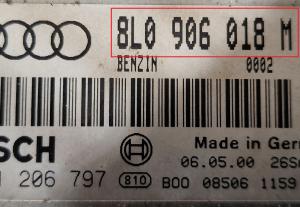 Audi - TT 8N vanaf 1998 Motor ECU reparatie