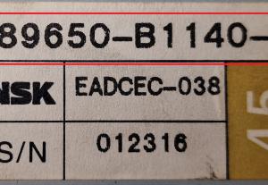Daihatsu - Sirion II vanaf 2004 EPS-Stuurbekrachtigings ECU reparatie
