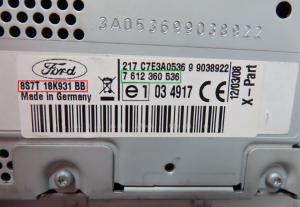 Ford - S-Max 1e gen vanaf 2006 Navigatietoestel reparatie