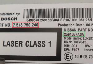 Nissan - Micra K14 vanaf 2017 Navigatietoestel reparatie
