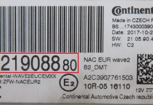 Opel - Corsa F vanaf 2019 Navigatiemodule reparatie