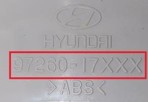 Hyundai - Matrix 1.6 vanaf 2008 Kachelbedieningspaneel reparatie