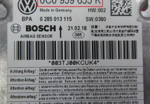 Skoda - Fabia 3e gen vanaf 2015 Airbagmodule reparatie