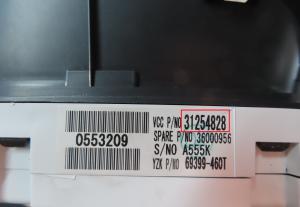 Volvo - C70 2 facelift vanaf 2009 Tellerpaneel reparatie