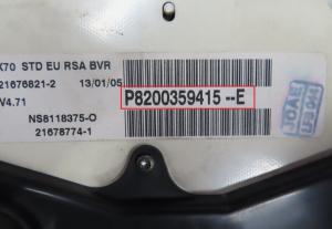 Renault - Master 2 vanaf 1997 Tellerpaneel reparatie
