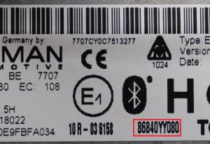 Toyota - Prius 3 vanaf 2009 Navigatiemodule reparatie