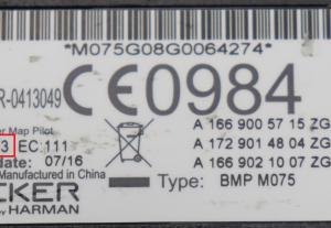 Mercedes - CLA Shooting Brake X27 vanaf 2015 Navigatiemodule reparatie