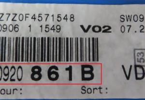 Volkswagen - Transporter T5 vanaf 2003 Tellerpaneel reparatie