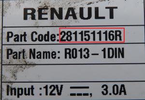 Nissan - NV400 vanaf 2010 Radio CD-Speler reparatie