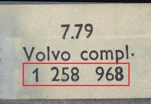 Volvo - 262C vanaf 1977 Tellerpaneel reparatie