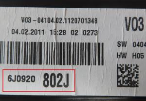 Seat - Ibiza 6J vanaf 2009 Tellerpaneel reparatie