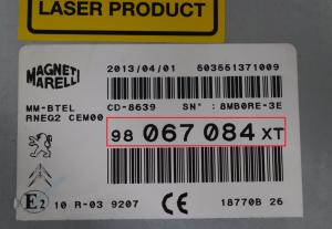 Citroen - C4 Picasso eerste generatie vanaf 2006 Navigatietoestel reparatie