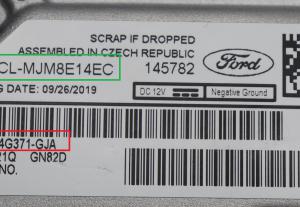 Ford - Transit-Connect MK2 facelift vanaf 2019 Navigatiemodule reparatie