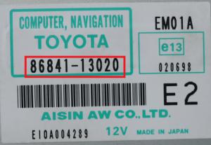 Toyota - Land Cruiser (HJ105) vanaf 2002 Navigatiemodule reparatie