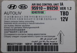 Hyundai - I 10 2de gen vanaf 2014 Airbagmodule reparatie