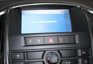 Opel - Astra J vanaf 2009 Navigatietoestel reparatie