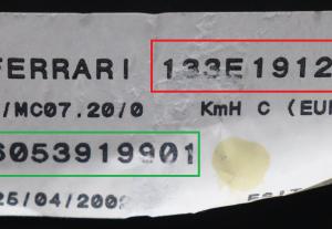Ferrari - 575M Maranello vanaf 2002 Tellerpaneel reparatie