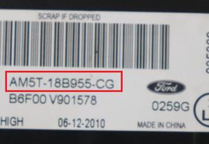 Ford - C-Max 2 vanaf 2010 Infodisplay reparatie