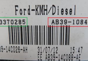 Ford - Ranger T6 vanaf 2011 Tellerpaneel reparatie