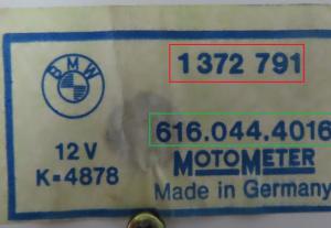 BMW  - 3-Serie E30 vanaf 1983-1994 Tellerpaneel reparatie
