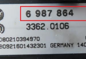 BMW  - 3-Serie E90 vanaf 2004 Bedieningspaneel navigatie reparatie