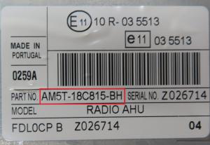 Ford - Grand C-Max vanaf 2010 Radiomodule reparatie