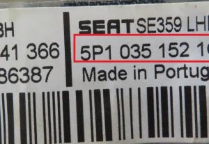 Seat - Altea vanaf 2004 Radio CD-Speler reparatie