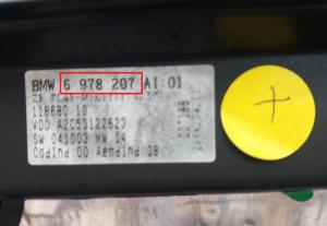 BMW  - 1 Serie E 87 vanaf 2004 Navigatiescherm reparatie