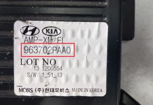 Kia - Sorento 2e gen. facelift vanaf 2012 Versterker reparatie