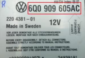 Volkswagen - New Beetle 1e gen. vanaf 1998 Airbagmodule reparatie
