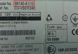 Toyota - Prius 3 vanaf 2009 Navigatiescherm reparatie