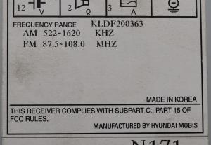 Hyundai - I 40 facelift vanaf 2015 Navigatietoestel reparatie
