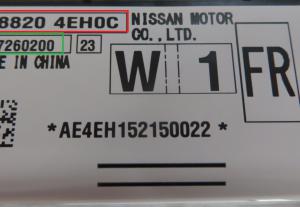 Nissan - Qashqai 2e gen vanaf 2013 Airbagmodule reparatie