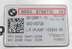 BMW  - X5 F15 vanaf 2013 Navigatiescherm reparatie