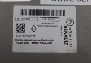 Renault - Captur vanaf 2013 Radiomodule reparatie