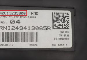 Renault - Espace 5 vanaf 2015 HUD (head up display) reparatie