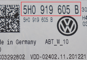 Volkswagen - Golf 8 v.a. 2020 Navigatiescherm reparatie