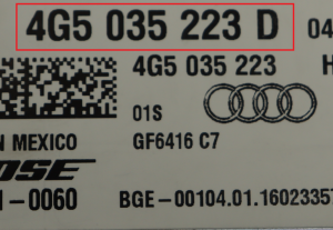 Porsche - 991.2 v.a. 2016 Versterker reparatie