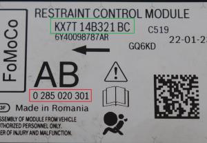 Ford - Focus 3 vanaf 2011 Airbagmodule reparatie