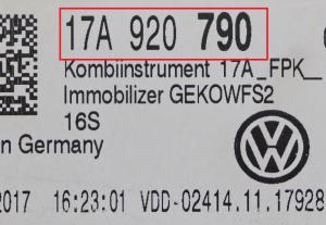 Volkswagen - T-Roc A1 vanaf 2017 Tellerpaneel reparatie