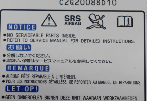 Honda - E:Ny1 v.a. 2023 Airbagmodule reparatie