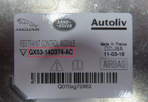 Jaguar - F-Type vanaf 2014 Airbagmodule reparatie