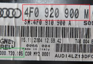 Audi - Q7 vanaf 2006 Tellerpaneel reparatie