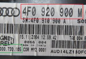 Audi - Q7 vanaf 2006 Tellerpaneel reparatie