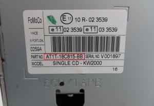 Ford - Transit-Connect facelift vanaf 2006 Radio CD-Speler reparatie