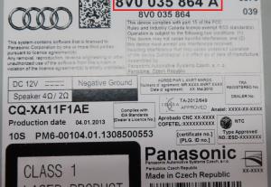 Audi - A3 8V vanaf 2012 Navigatiemodule reparatie