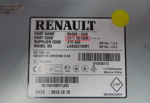 Renault - Master 3de gen ph1 vanaf 2010 Navigatietoestel reparatie