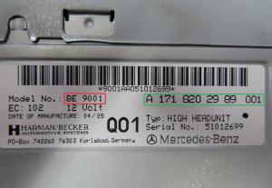 Mercedes - SLK R171 vanaf 2004 Navigatietoestel reparatie