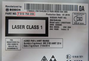 Nissan - Navara D23 vanaf 2014 Navigatietoestel reparatie