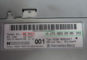 Mercedes - SLK R171 vanaf 2004 Navigatietoestel reparatie